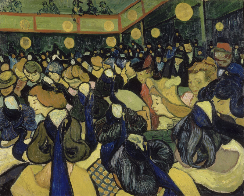 La Sala de baile en Arles - Vincent van Gogh