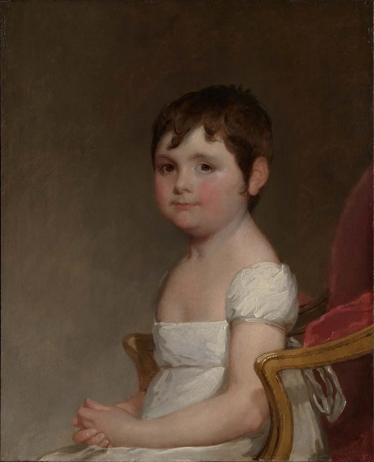 Sally Patten - Gilbert Stuart image 1 copie de tableau peinte à la main