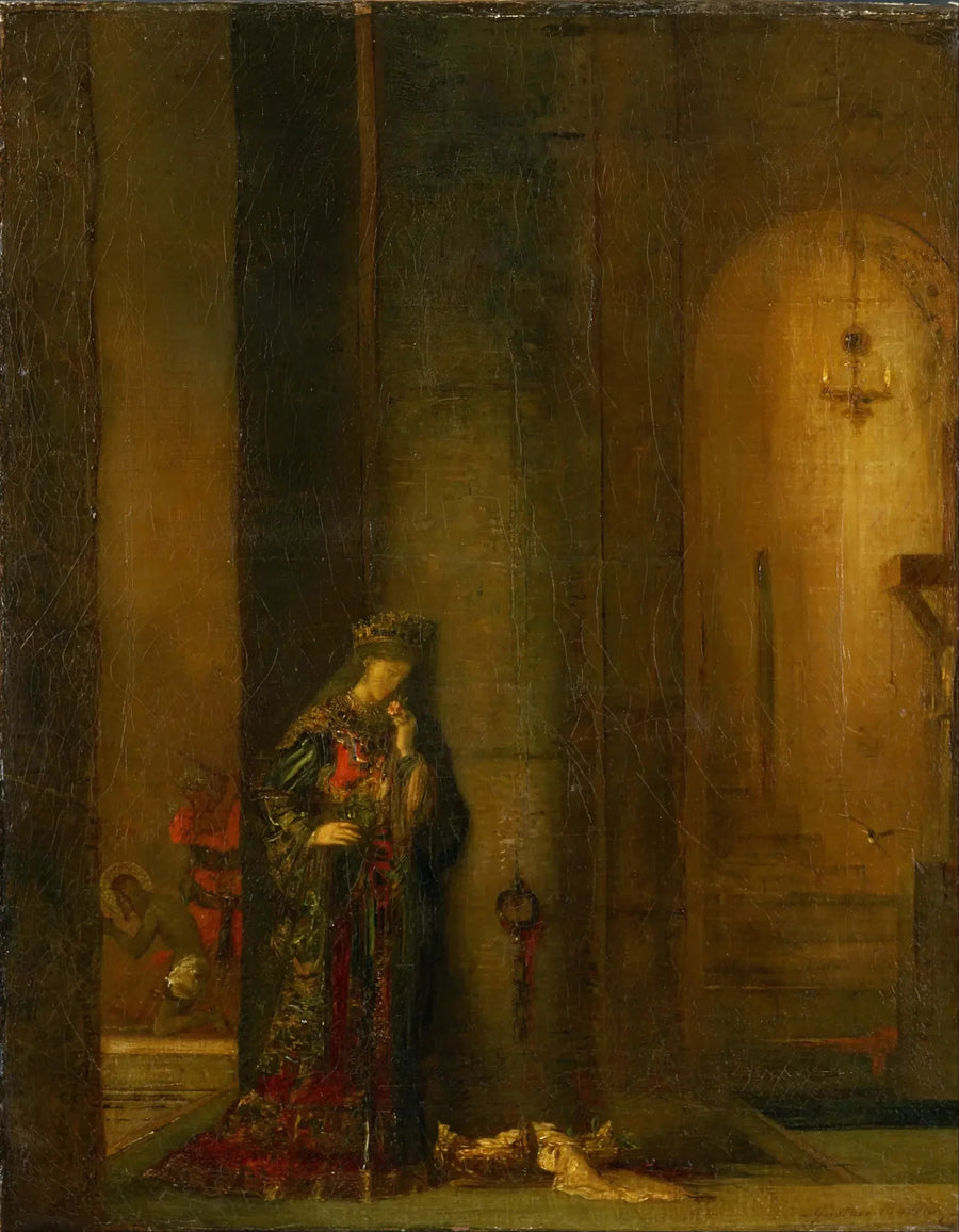 Salomé en la prisión - Gustave Moreau