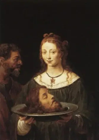 Salomé con la cabeza de Juan Bautista - David Teniers el Joven