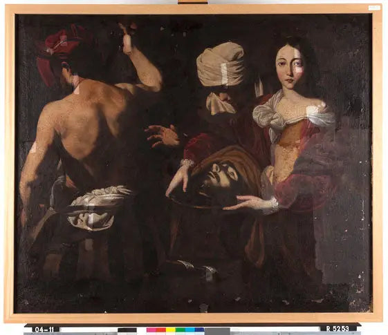 Salomé con la cabeza de Juan Bautista - El Caravaggio