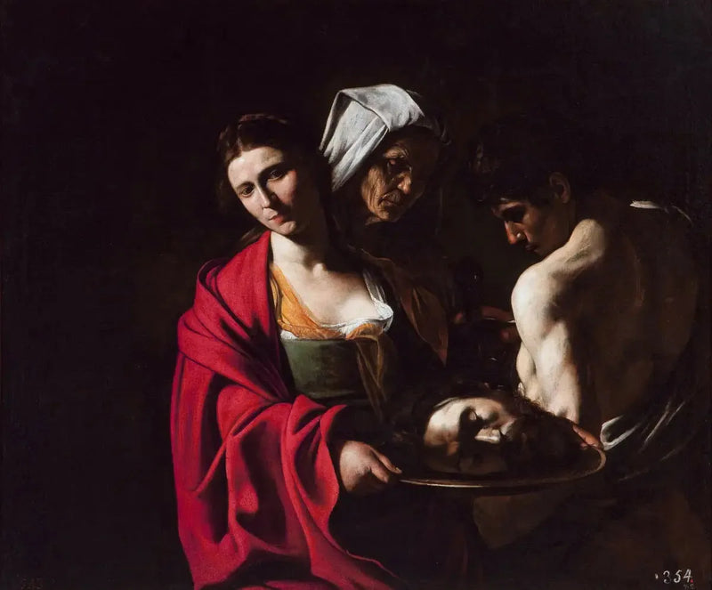 Salomé con la cabeza de san Juan Bautista - Caravaggio