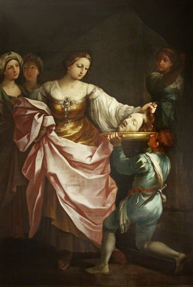 Salomé con la cabeza de Bautista (según Reni) - Pompeo Batoni