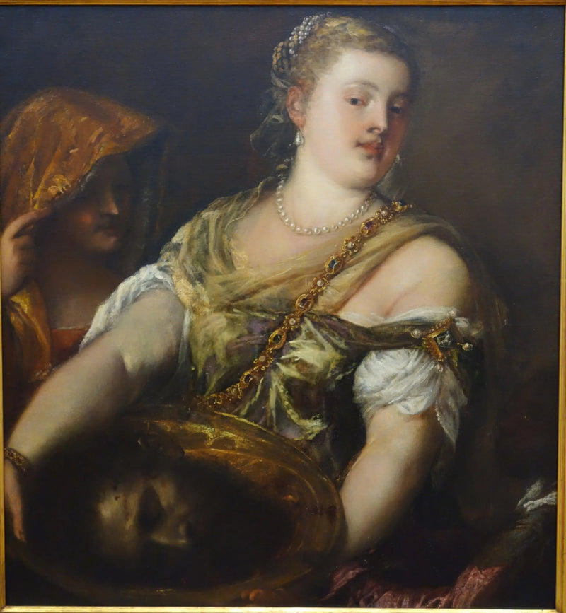 Salomé con la cabeza de Juan Bautista - Tiziano