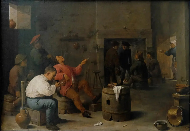 Salón de la granja - David Teniers el Joven
