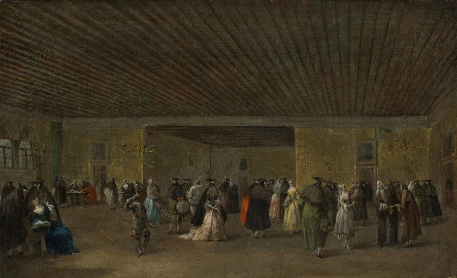 Salón principal del Ridotto, Venecia - Francesco Guardi