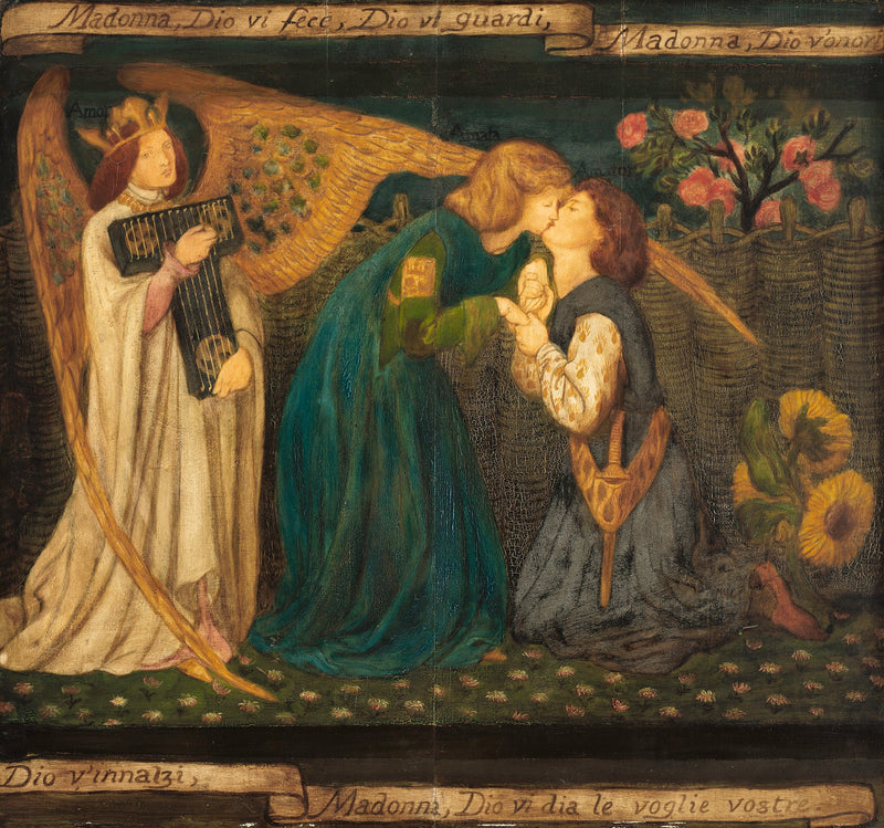 Saludos de amor - Dante Gabriel Rossetti