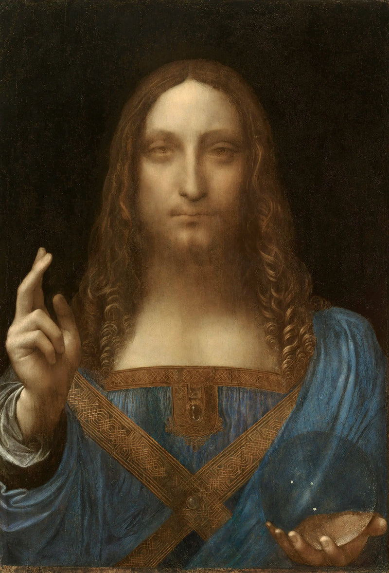 Salvator Mundi (Salvador del Mundo) - Leonardo da Vinci
