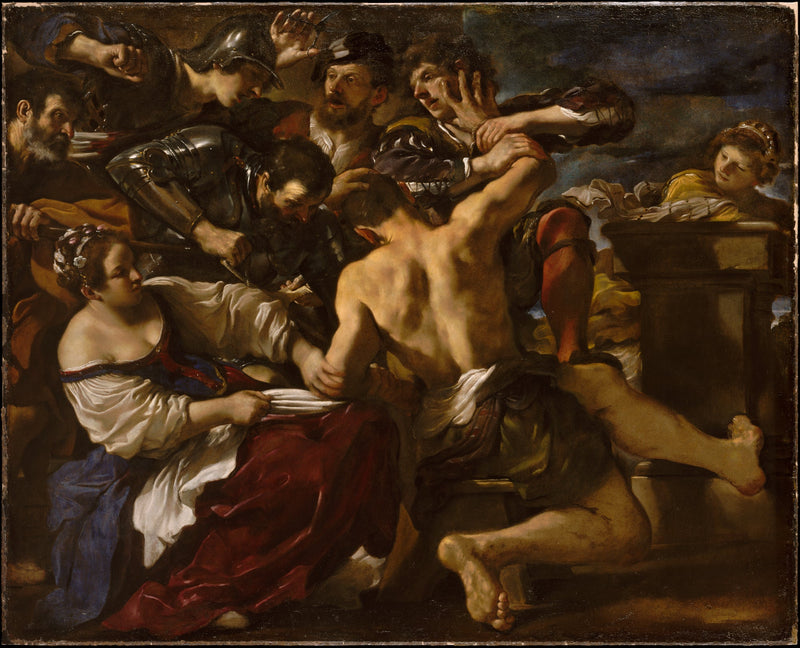 Sansón capturado por los filisteos - Guercino