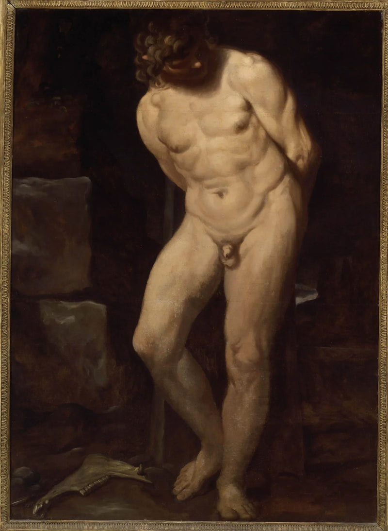 Sansón encadenado - Annibale Carracci