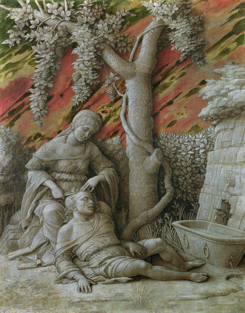 Sansón y Dalila - Andrea Mantegna