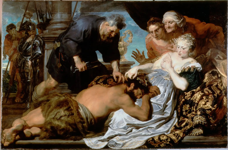Sansón y Dalila - Antoine van Dyck