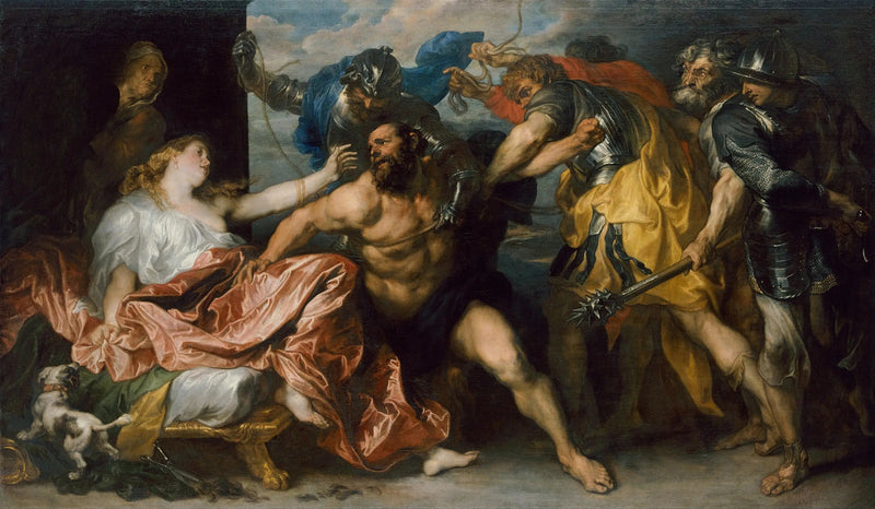 Sansón y Dalila - Antoine van Dyck