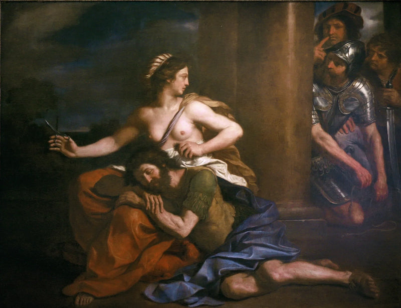 Sansón y Dalila - Guercino