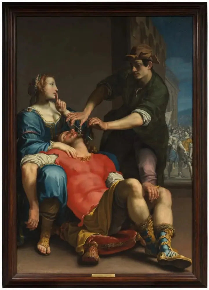 Sansón y Dalila - Lorenzo Lippi