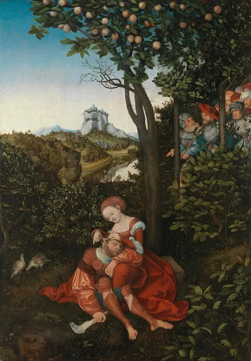 Sansón y Dalila - Lucas Cranach el Viejo