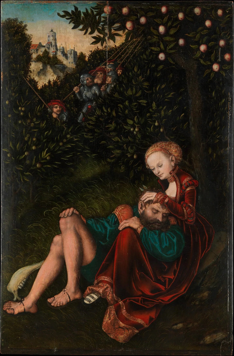 Sansón y Dalila - Lucas Cranach el Viejo