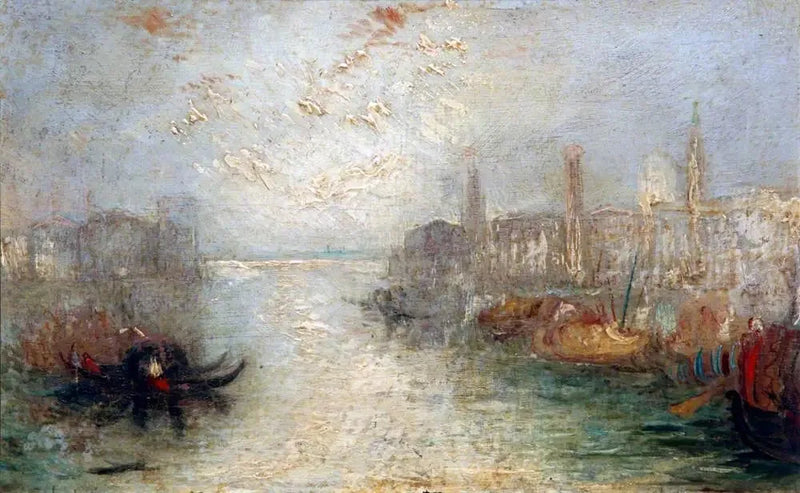 San Benedetto Mirando hacia Fusina - J. M. W. Turner