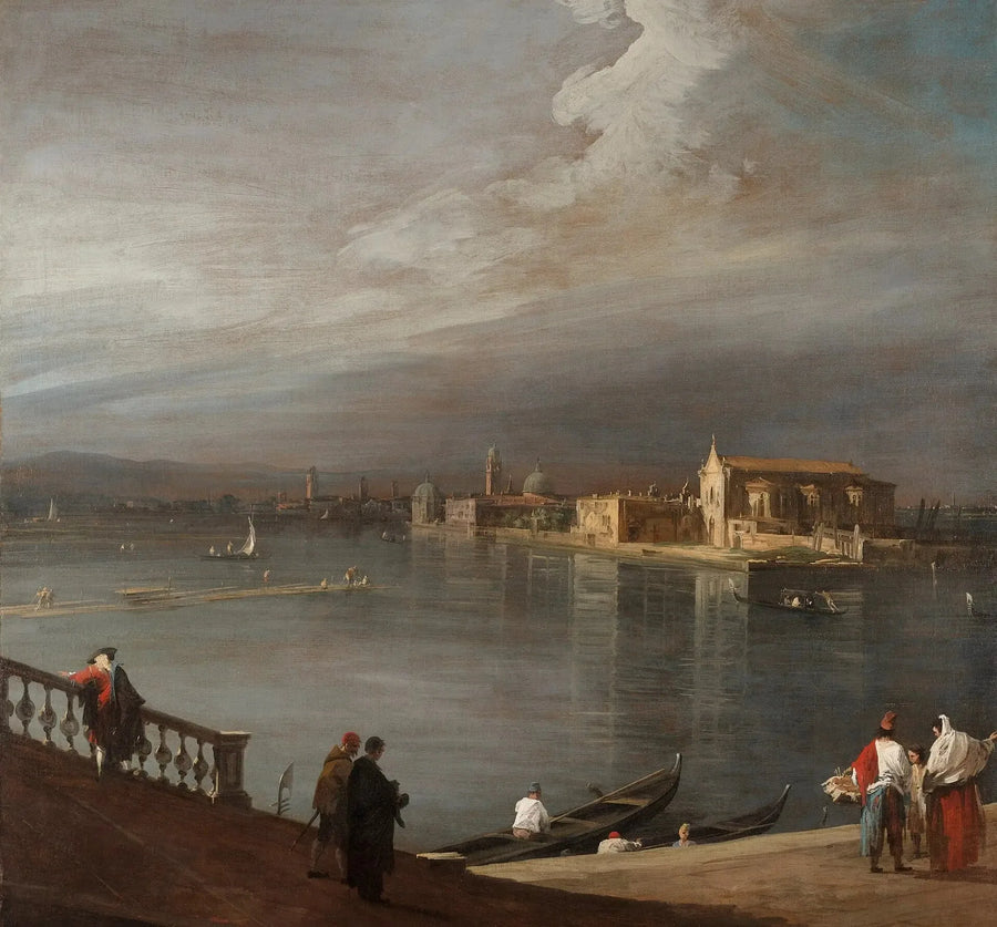 San Cristóforo, San Miguel y Murano desde los Fondamenta Nuove, Venecia - Canaletto
