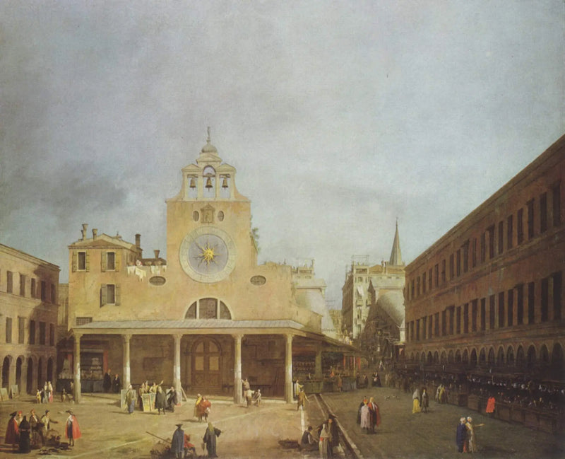 San Giacomo del Rialto - Canaletto