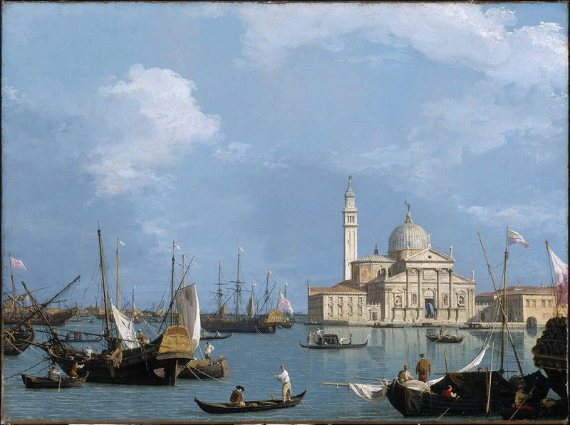 San Giorgio Maggiore: del Bacino di S. Marco - Canaletto