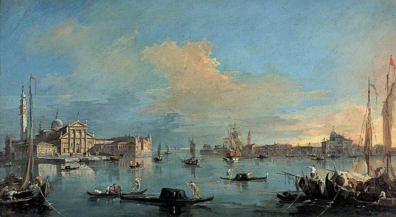 San Giorgio Maggiore, Venecia - Francesco Guardi