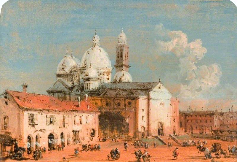 San Giustina del Prato della Valle, Padua - Francesco Guardi
