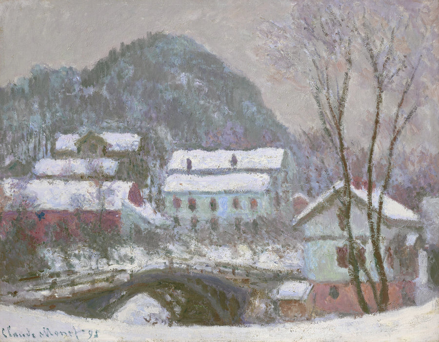 Pueblo de Sandviken - Claude Monet