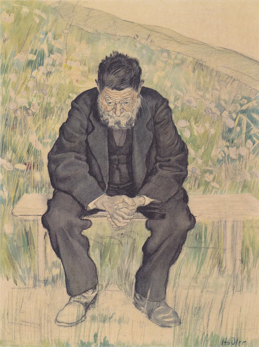 Sin trabajo - Ferdinand Hodler