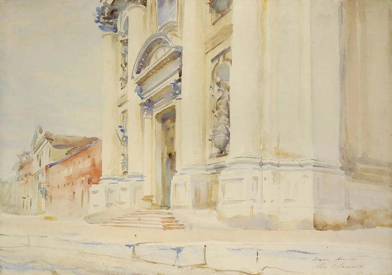 Santa María de los Gesuati, Venecia - John Singer Sargent