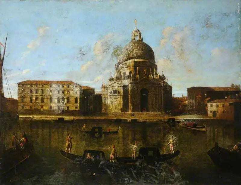 Santa María de la Salud, Venecia - Canaletto