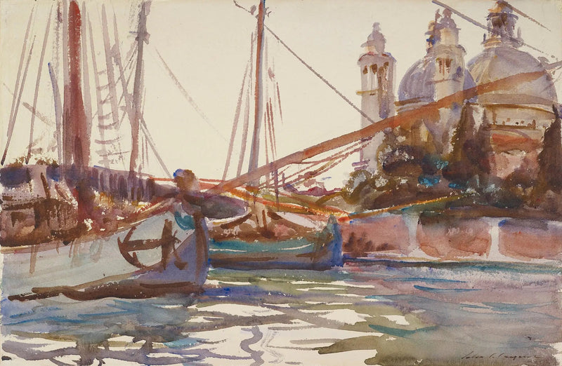 Santa Maria della Salute, Venecia - John Singer Sargent