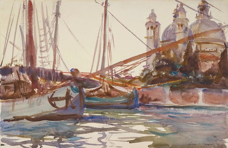 Santa Maria della Salute, Venecia - John Singer Sargent