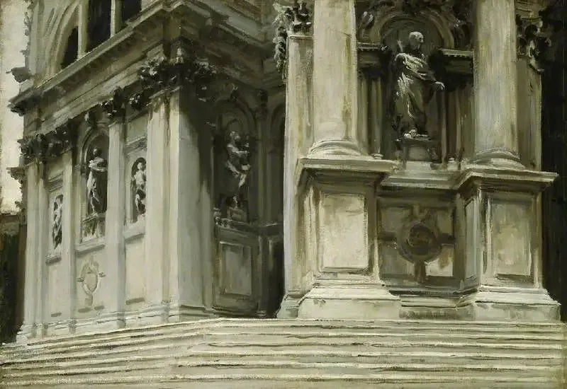 Santa Maria della Salute, Venecia - John Singer Sargent