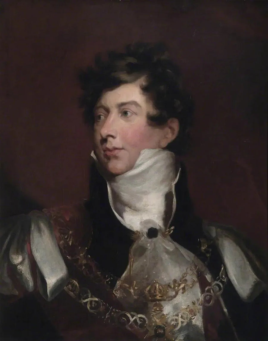 SAR George (1762–1830), príncipe de Gales, KG - Thomas Lawrence