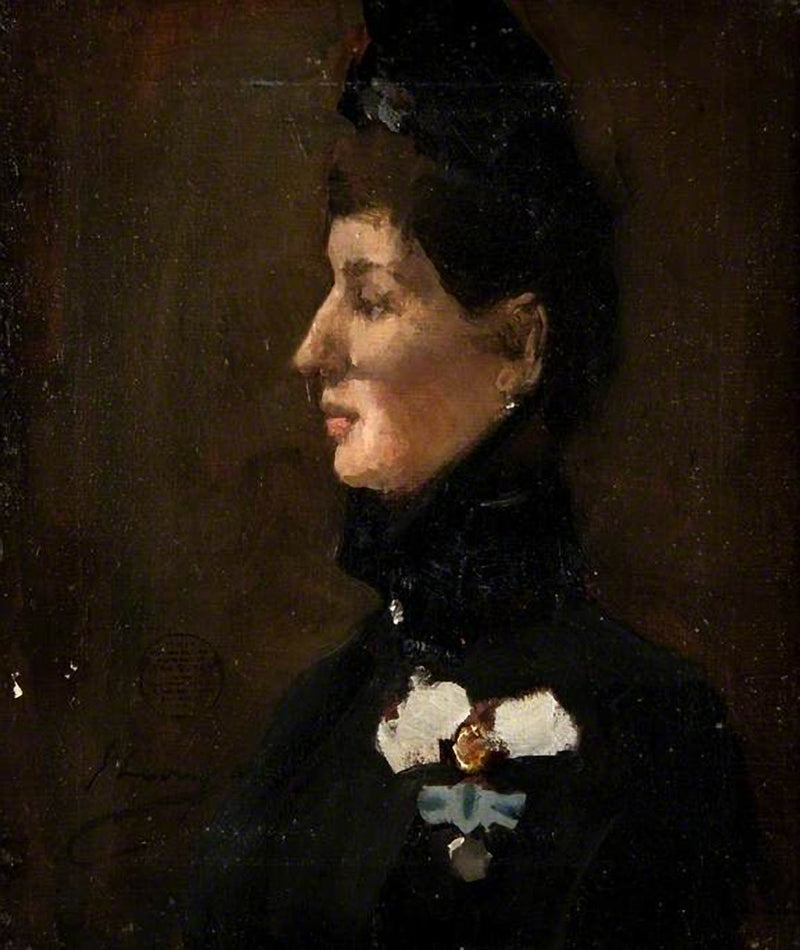 Su Alteza Real la Princesa Alix de Hesse (1872-1918) (boceto) - John Lavery