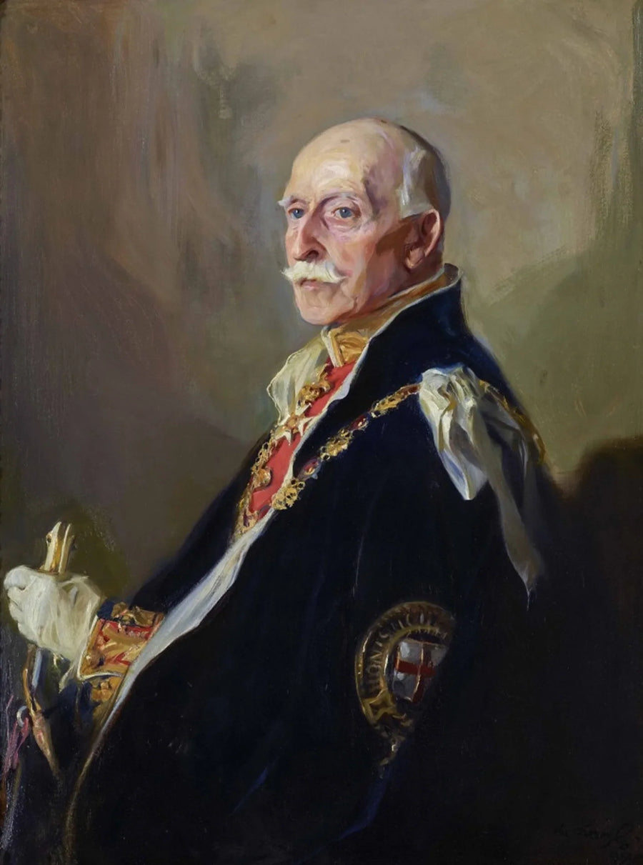 Su Alteza Real el Duque de Connaught, Presidente de la Sociedad de las Artes - Philip de La��szlo��