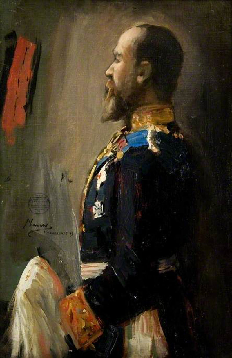 Su Alteza Real el Gran Duque de Hesse, KG (boceto) - John Lavery