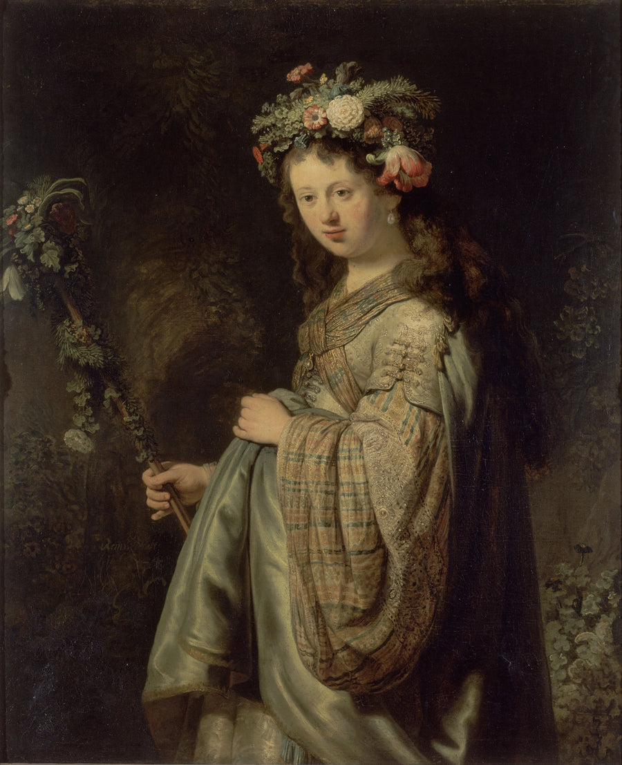 Saskia en Flores - Rembrandt