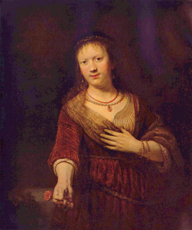 Saskia en Flores - Rembrandt