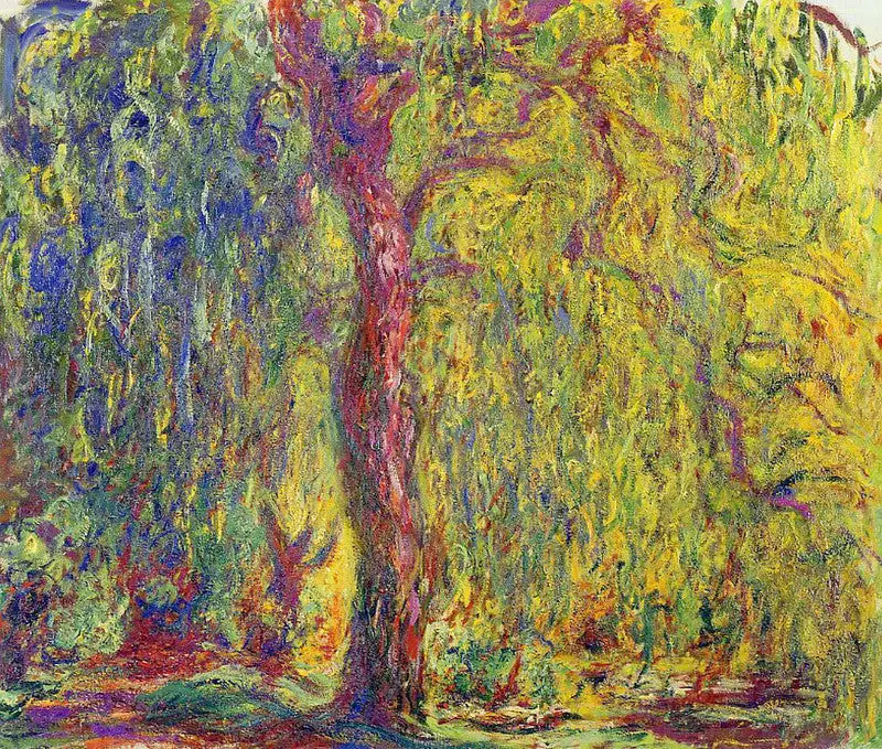 Saule pleureur - Claude Monet image 1 reproduction d’œuvre d’art à l’huile