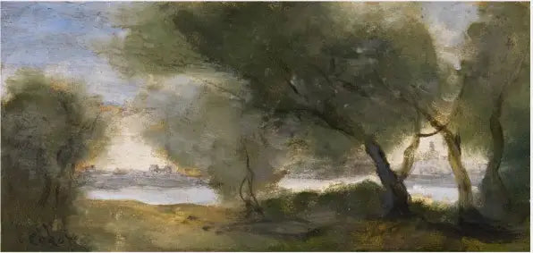 Saule - Jean-Baptiste Camille Corot