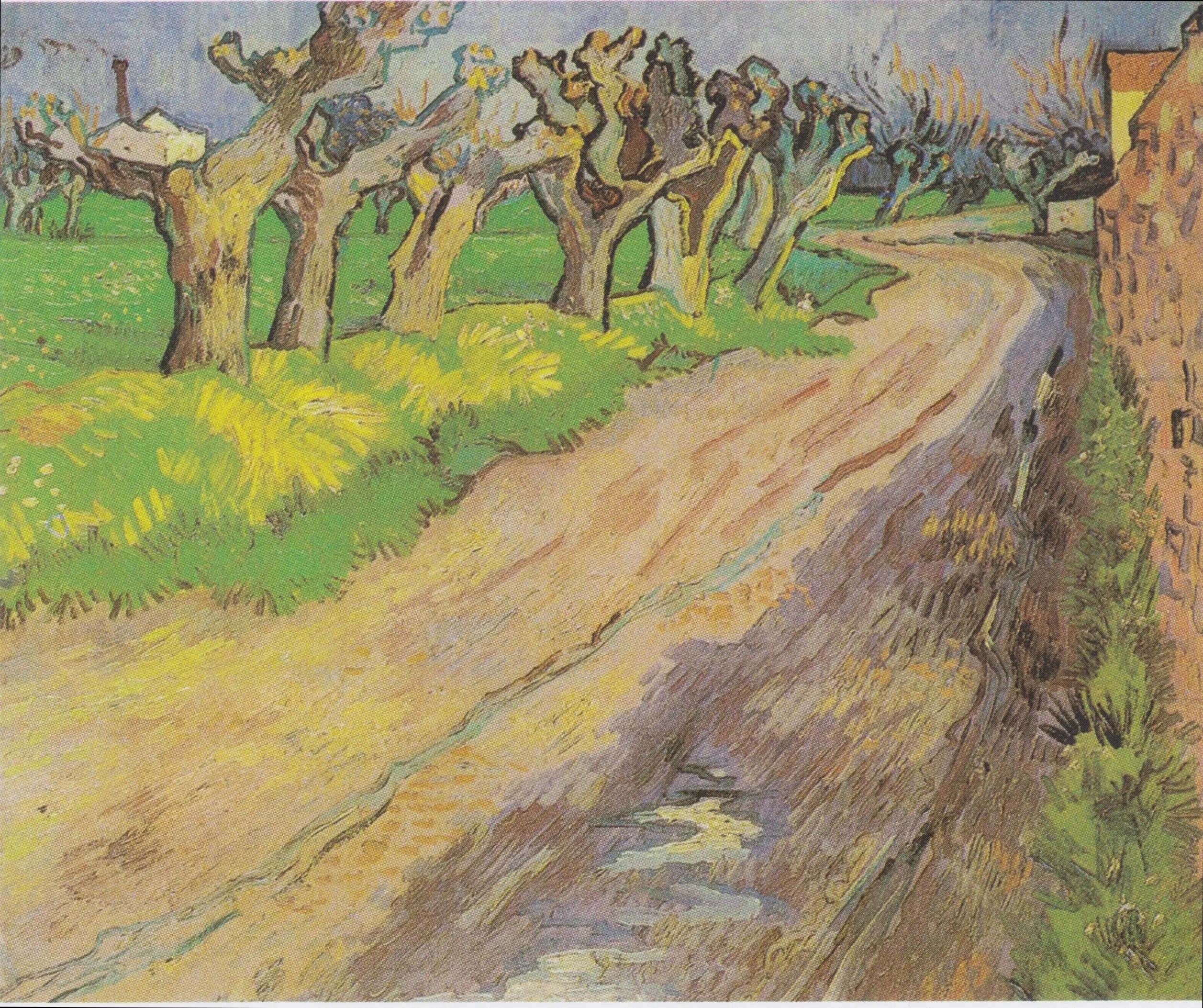 Saules têtards - Vincent van Gogh image 1 copie de tableau peinte à la main