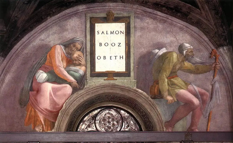 Salmón, Booz y Jobed - Miguel Ángel