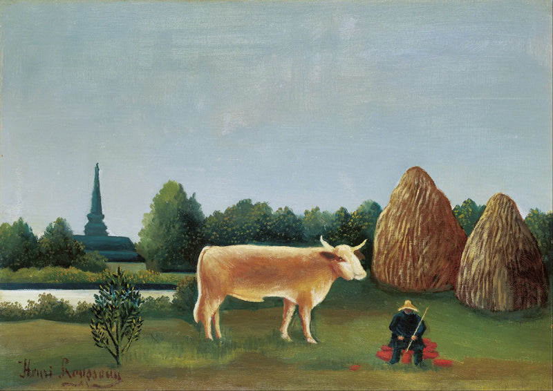 Escena en Bagneux, en las afueras de París - Henri Rousseau