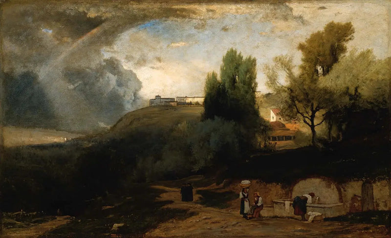 Escena en Perugia - George Inness