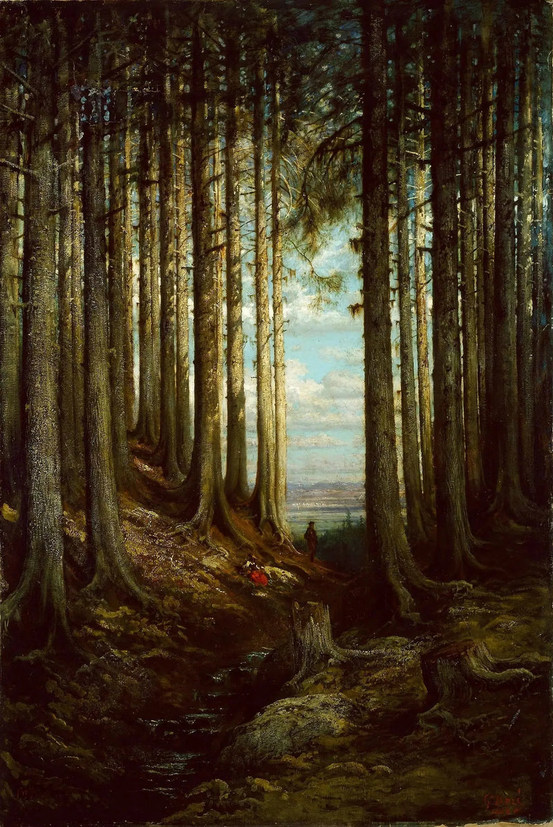Escena alpina - Gustave Doré