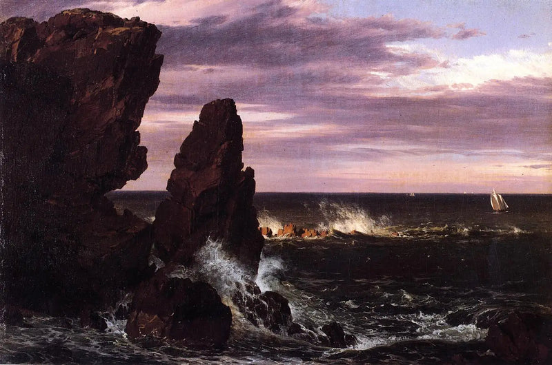 Escena costera - Frederic Edwin Church