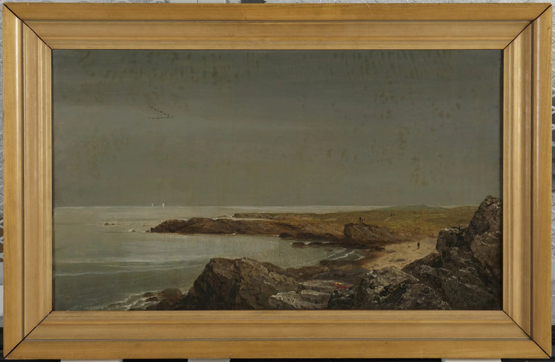 Escena costera - John Frederick Kensett