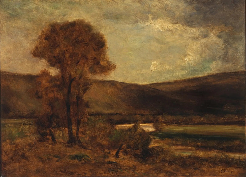 Escena de otoño - George Inness